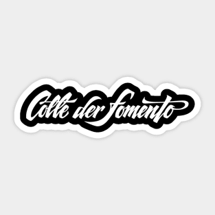 Omaggio ColleDeFomento Sticker